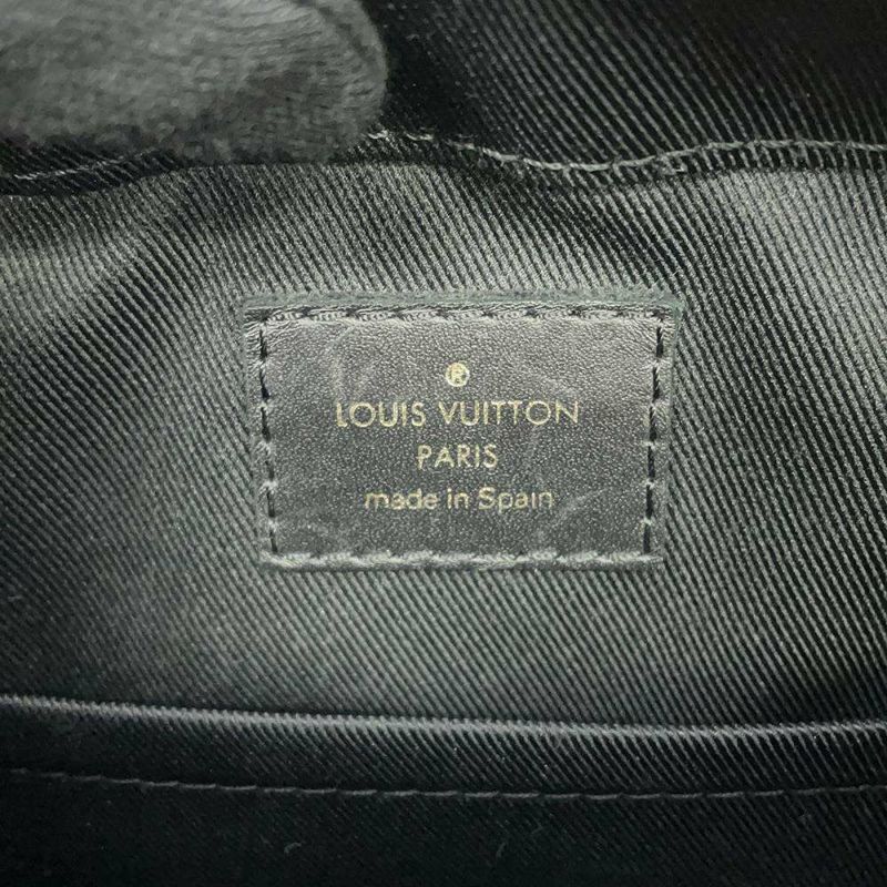 ルイヴィトン ショルダーバッグ モノグラム サントンジュ M43555 LOUIS VUITTON タッセル 黒 ブラック