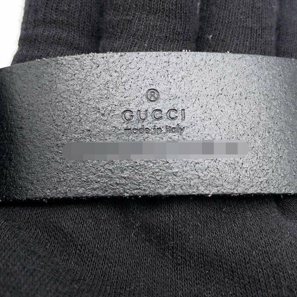 グッチ ベルト インターロッキングG ロゴ レザー サイズ85 282323 GUCCI 雑貨 黒