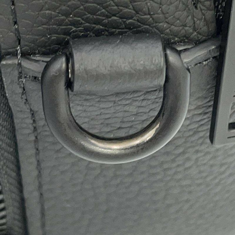 ルイヴィトン ショルダーバッグ グレインカーフレザー アルファ・ウェアラブル ウォレット M59161 LOUIS VUITTON 黒 ブラック