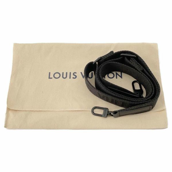 ルイヴィトン ショルダーバッグ グレインカーフレザー アルファ・ウェアラブル ウォレット M59161 LOUIS VUITTON 黒 ブラック