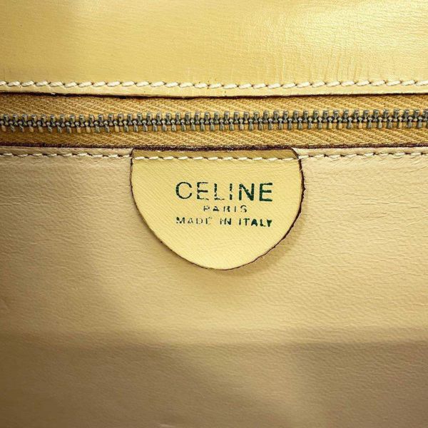 セリーヌ ハンドバッグ ロゴ ダブルフラップ レザー CELINE バッグ