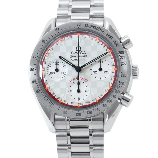 オメガ スピードマスター レーシング ミハエル・シューマッハ 限定4000本 3517.30 OMEGA 腕時計 黒文字盤
