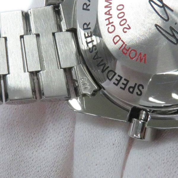 オメガ スピードマスター レーシング ミハエル・シューマッハ 限定4000本 3517.30 OMEGA 腕時計 黒文字盤