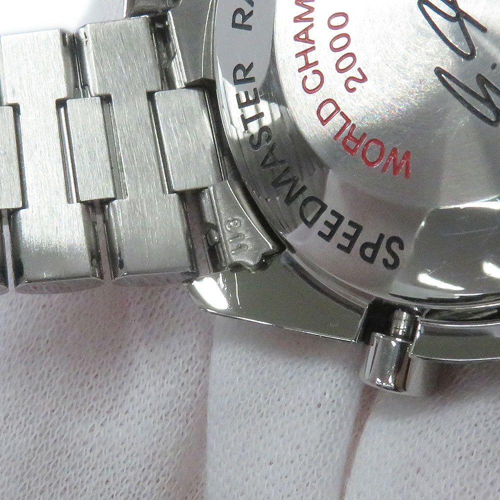 オメガ スピードマスター レーシング ミハエル・シューマッハ 限定4000本 3517.30 OMEGA 腕時計 黒文字盤