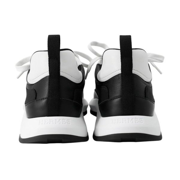 エルメス スニーカー グラム テクニカル ファブリック レザー メンズ