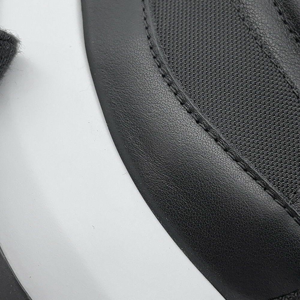 エルメス スニーカー グラム テクニカル ファブリック レザー メンズサイズ41 HERMES 靴 黒 白