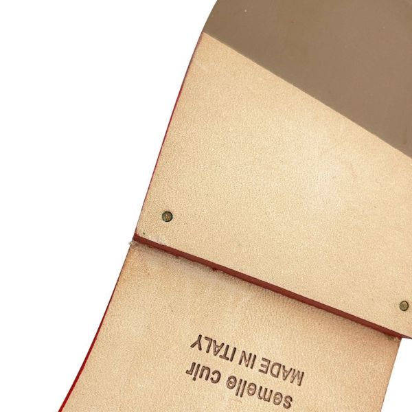 エルメス サンダル オラン レザー レディースサイズ37 1/2 HERMES 靴