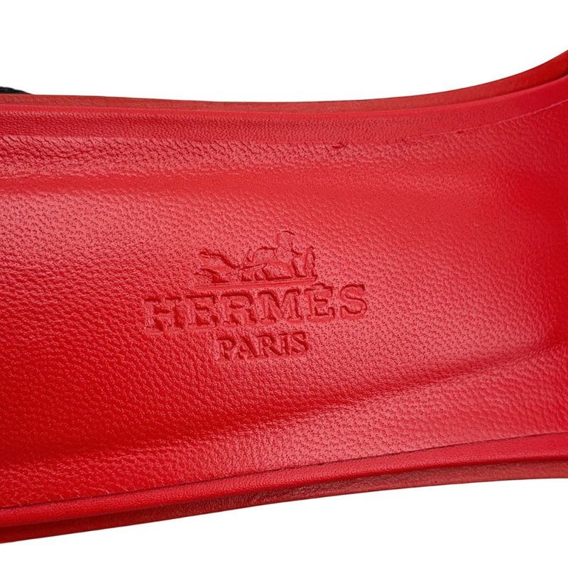 エルメス サンダル オラン レザー レディースサイズ37 1/2 HERMES 靴