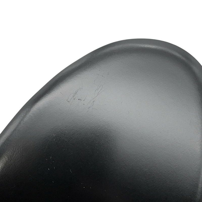 エルメス サンダル アジャッチオ レザー レディースサイズ38 HERMES 靴 黒