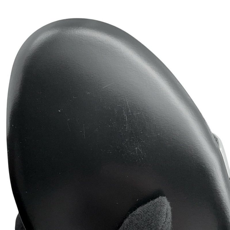 エルメス サンダル アジャッチオ レザー レディースサイズ38 HERMES 靴 黒