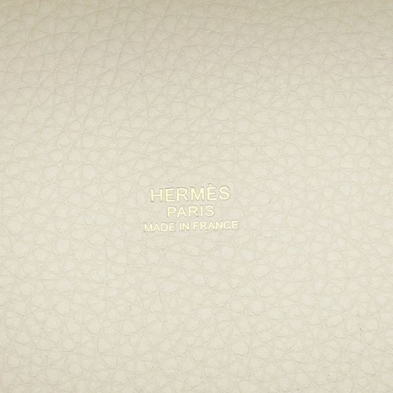 エルメス ハンドバッグ ピコタンロックPM クレ/ゴールド金具 トリヨンクレマンス K刻印 HERMES トートバッグ