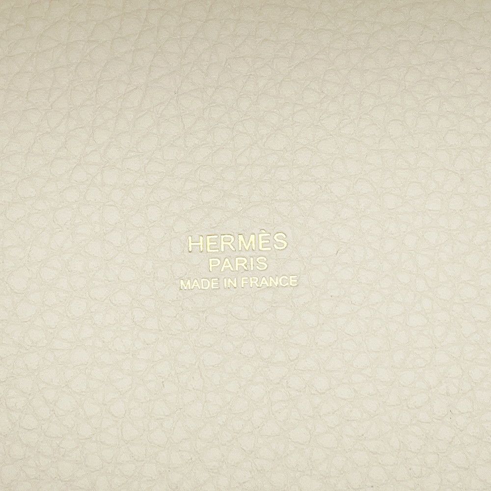 エルメス ハンドバッグ ピコタンロックPM クレ/ゴールド金具 トリヨンクレマンス K刻印 HERMES トートバッグ