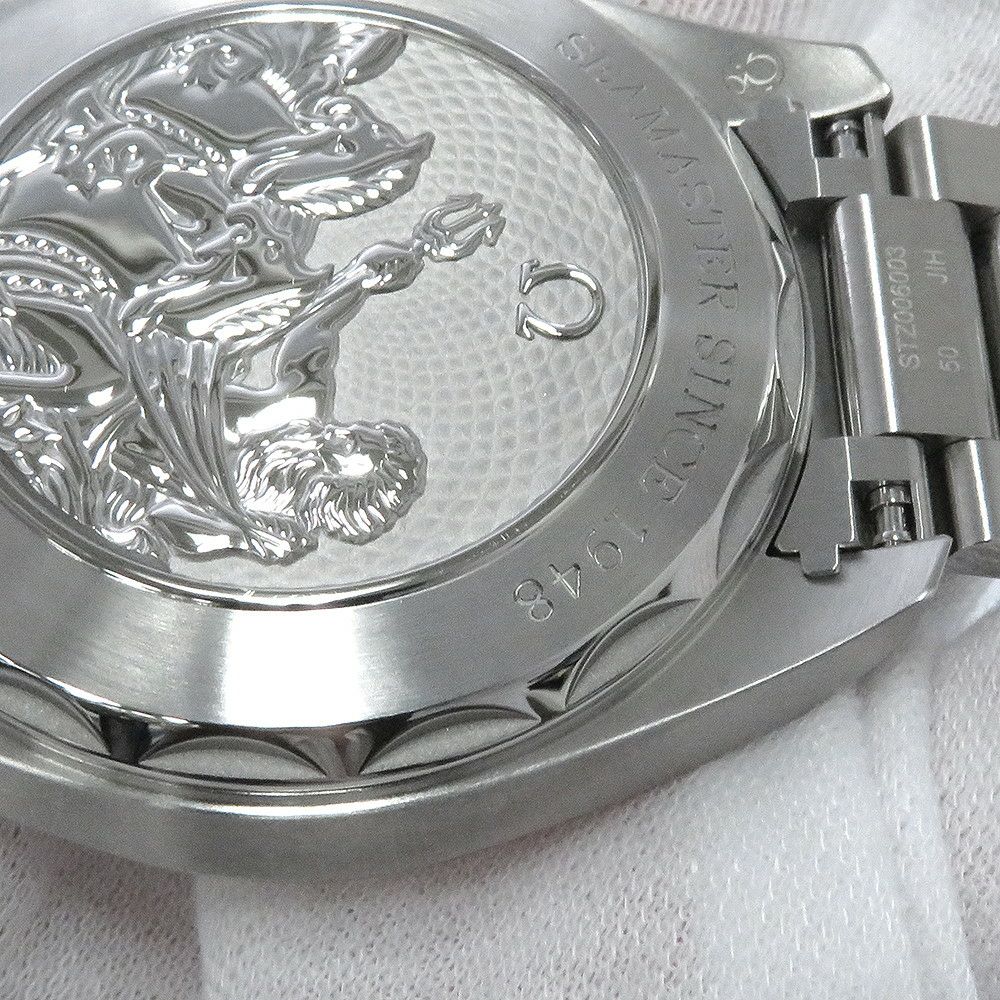 オメガ シーマスター アクアテラ 150M 220.10.41.21.03.005 OMEGA 腕時計 ブルー文字盤