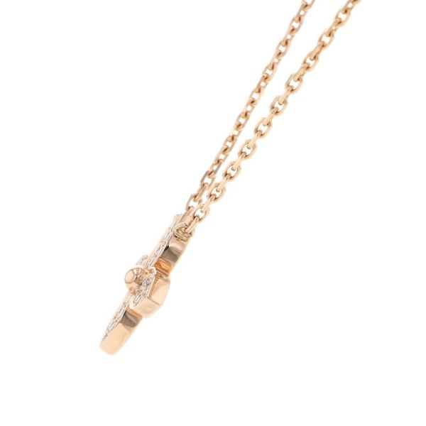 ルイヴィトン ネックレス ペンダント スター ブロッサム ダイヤモンド 24P 計約0.20ct K18PG Q93710 LOUIS VUITTON