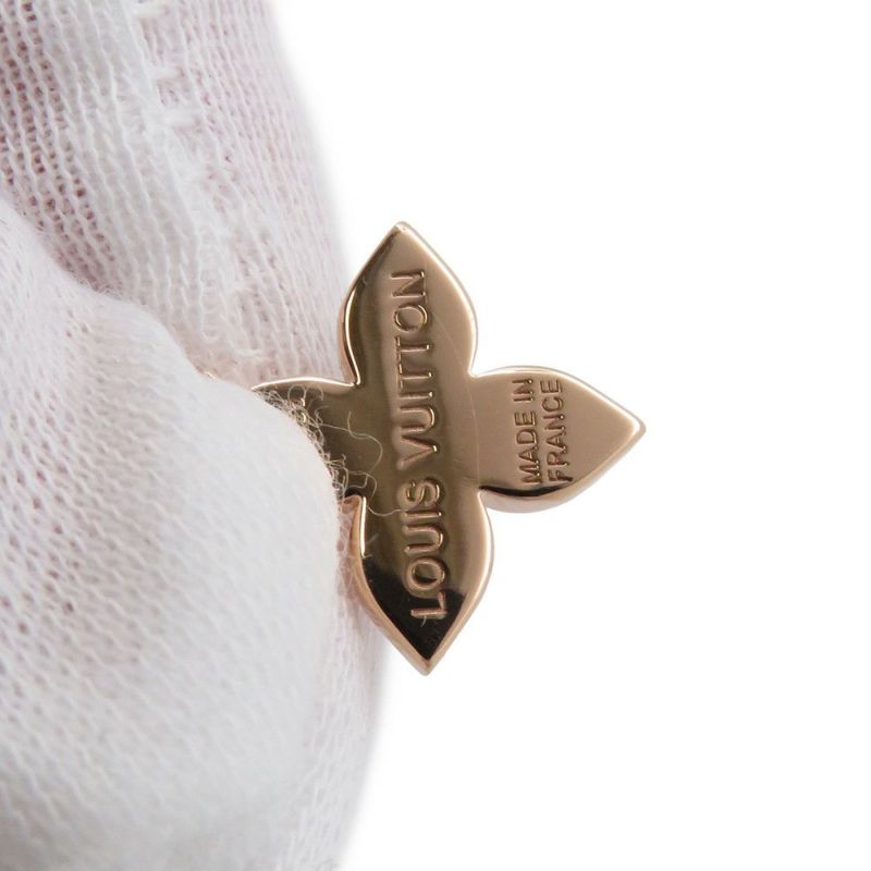 ルイヴィトン ネックレス ペンダント スター ブロッサム ダイヤモンド 24P 計約0.20ct K18PG Q93710 LOUIS VUITTON