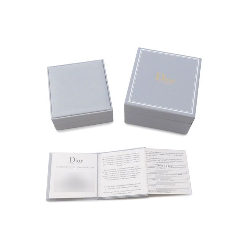 クリスチャン・ディオール ネックレス ローズ ディオール クチュール ラージ ダイヤモンド 約0.07ct K18PG JRCO95004 ペンダント