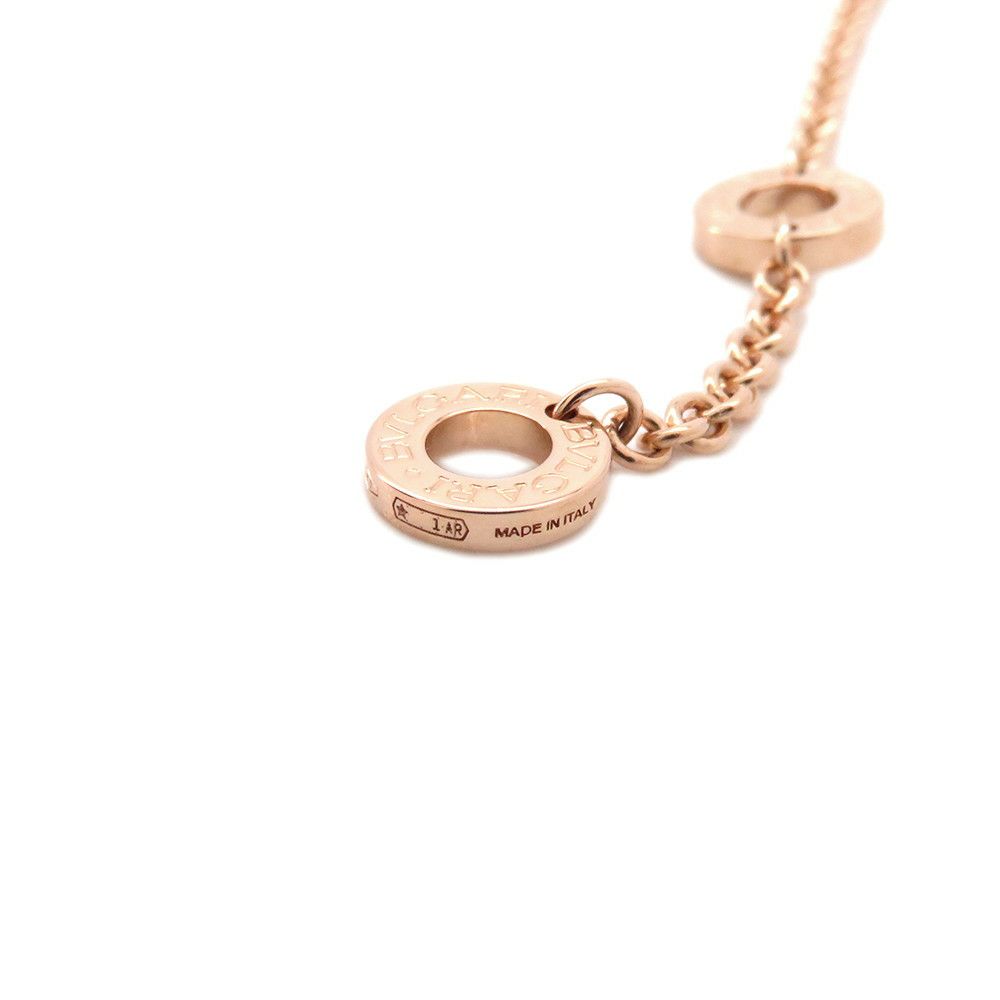 ブルガリ ネックレス ブルガリ・ブルガリ オープンワーク マザーオブパール ダイヤモンド 0.06ct K18PG 357546 BVLGARI