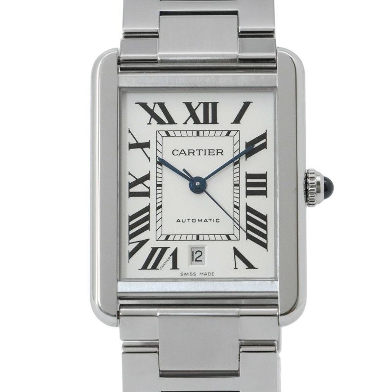 カルティエ タンク ソロ XL W5200028 Cartier 腕時計 シルバー文字盤