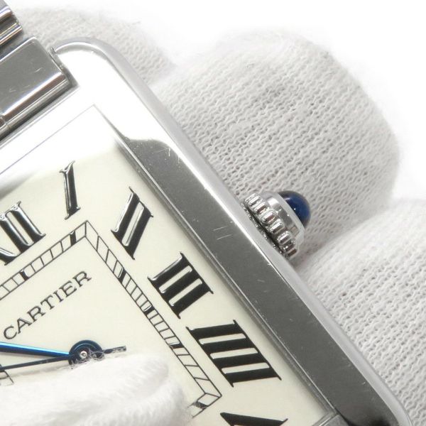 カルティエ タンク ソロ XL W5200028 Cartier 腕時計 シルバー文字盤