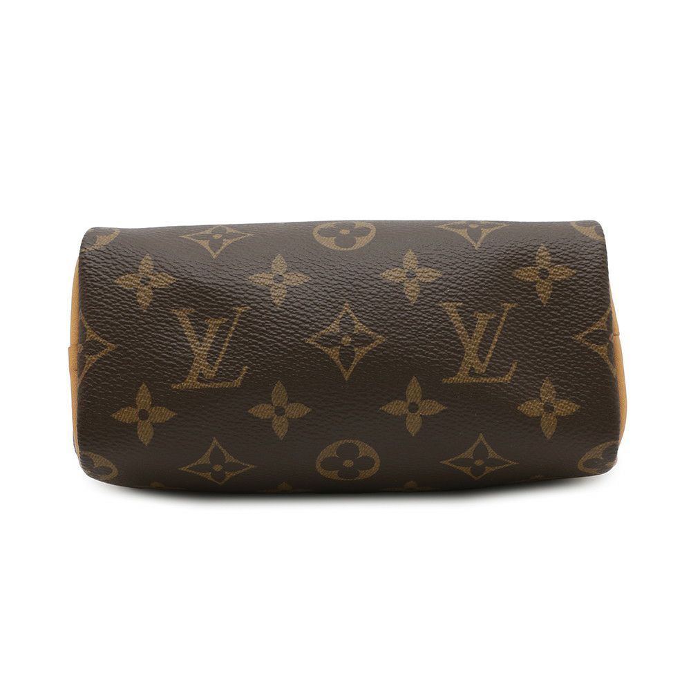 ルイヴィトン ハンドバッグ モノグラム ナノ・スピーディ M81085 LOUIS VUITTON 2wayショルダーバッグ