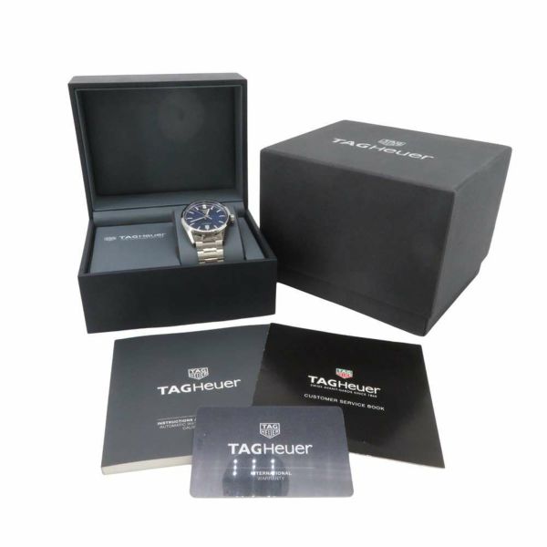 タグホイヤー カレラ キャリバー5 デイト WBN2112.BA0639 TAG Heuer 腕時計 ブルー文字盤