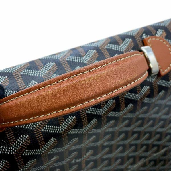 ゴヤール ハンドバッグ ブリーフケース PVC GOYARD バッグ 黒