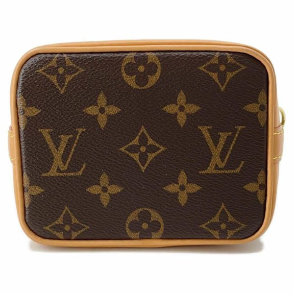 ルイヴィトン ハンドバッグ モノグラム ナノ・ノエ M81266 LOUIS VUITTON 2wayショルダーバッグ