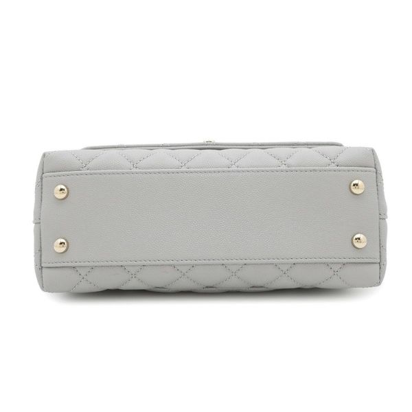 シャネル ハンドバッグ マトラッセ ココマーク ココハンドル キャビアスキン A92990 CHANEL 2wayショルダーバッグ