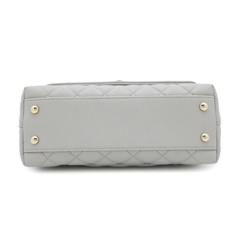 シャネル ハンドバッグ マトラッセ ココマーク ココハンドル キャビアスキン A92990 CHANEL 2wayショルダーバッグ