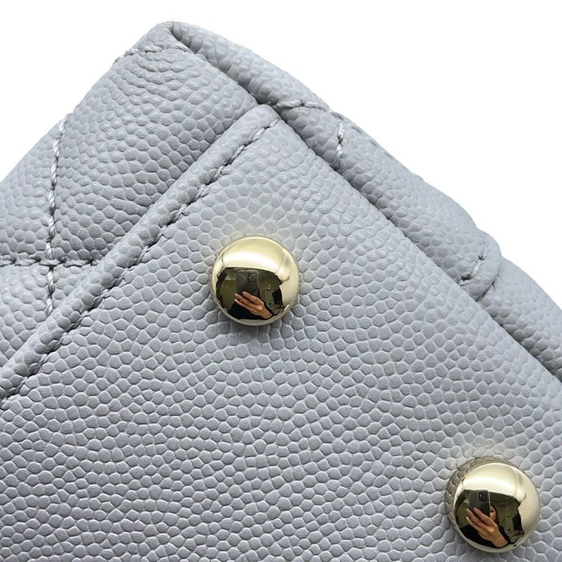 シャネル ハンドバッグ マトラッセ ココマーク ココハンドル キャビアスキン A92990 CHANEL 2wayショルダーバッグ