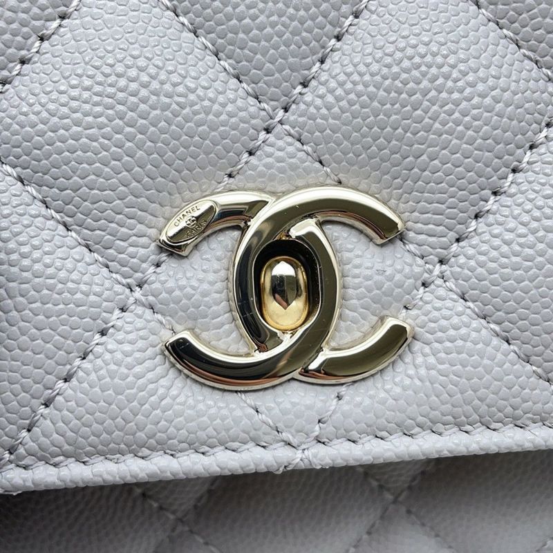 シャネル ハンドバッグ マトラッセ ココマーク ココハンドル キャビアスキン A92990 CHANEL 2wayショルダーバッグ