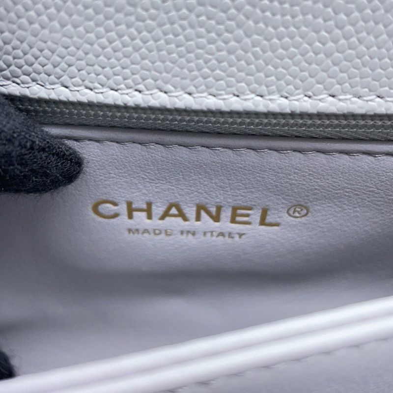 シャネル ハンドバッグ マトラッセ ココマーク ココハンドル キャビアスキン A92990 CHANEL 2wayショルダーバッグ