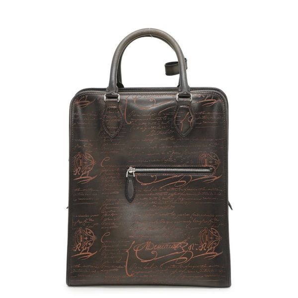 ベルルッティ リュック カリグラフィ プルミエ ジュール スクリット バックパック パティーヌ Berluti 2wayトートバッグ