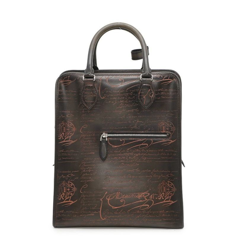 ベルルッティ リュック カリグラフィ プルミエ ジュール スクリット バックパック パティーヌ Berluti 2wayトートバッグ