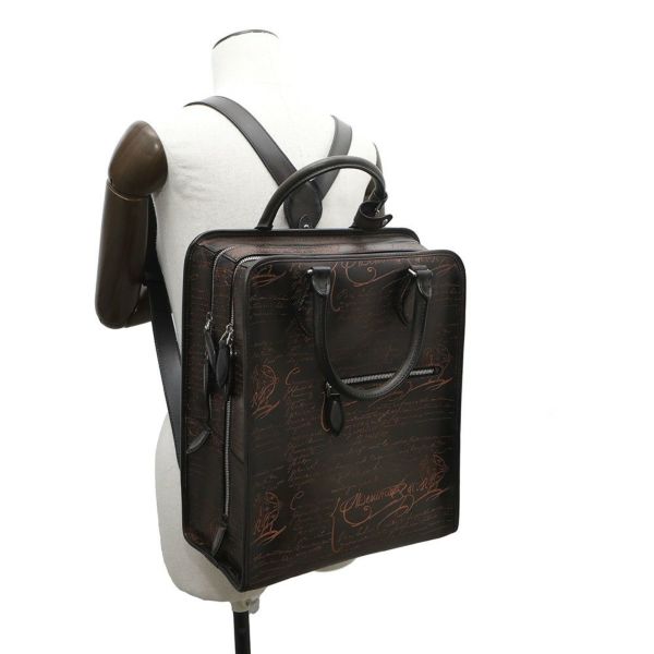 ベルルッティ リュック カリグラフィ プルミエ ジュール スクリット バックパック パティーヌ Berluti 2wayトートバッグ