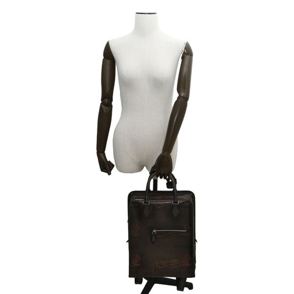 ベルルッティ リュック カリグラフィ プルミエ ジュール スクリット バックパック パティーヌ Berluti 2wayトートバッグ