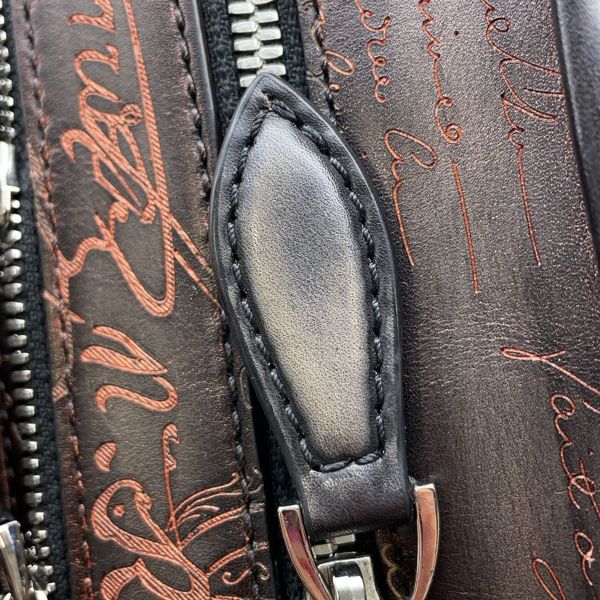 ベルルッティ リュック カリグラフィ プルミエ ジュール スクリット バックパック パティーヌ Berluti 2wayトートバッグ