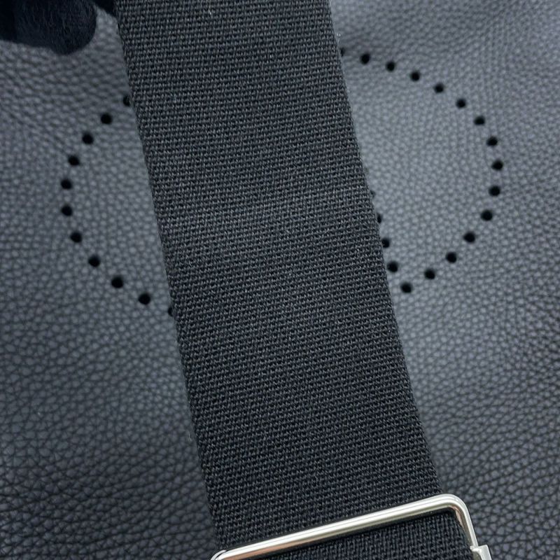 エルメス ショルダーバッグ エブリン3 PM ブラック/シルバー金具 トリヨンクレマンス U刻印 黒
