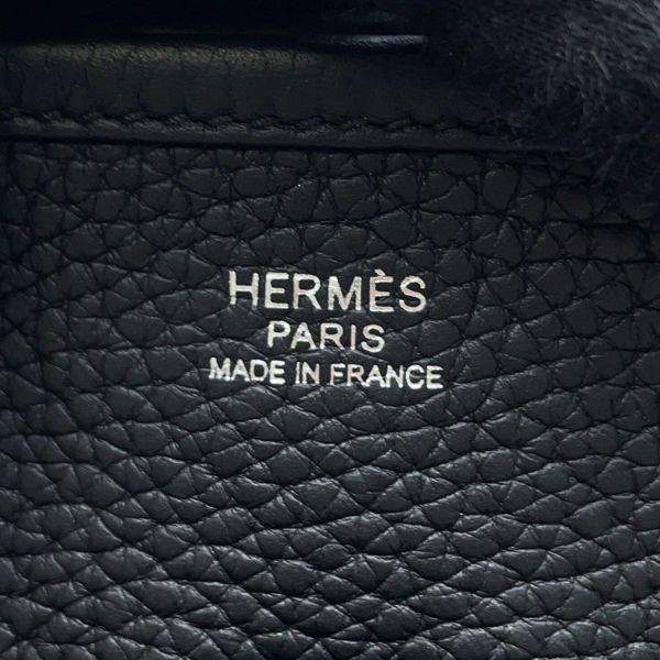 エルメス ショルダーバッグ エブリン3 PM ブラック/シルバー金具 トリヨンクレマンス U刻印 黒