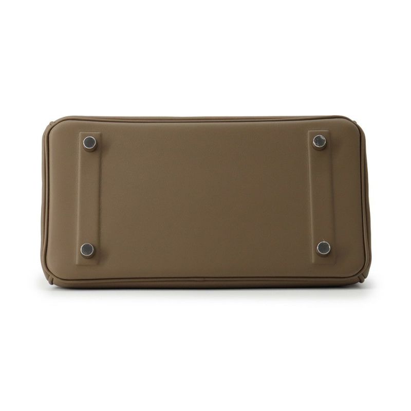 エルメス バーキン25 シャドウ エトゥープ/シルバー金具 スイフト W刻印 HERMES Birkin ハンドバッグ