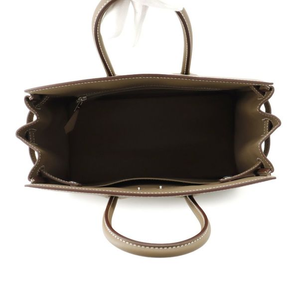 エルメス バーキン25 シャドウ エトゥープ/シルバー金具 スイフト W刻印 HERMES Birkin ハンドバッグ