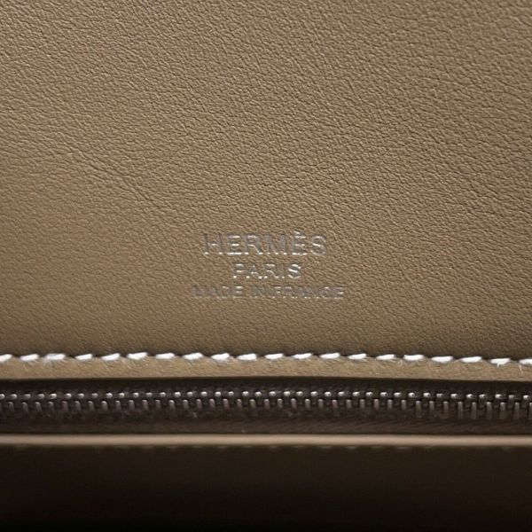 エルメス バーキン25 シャドウ エトゥープ/シルバー金具 スイフト W刻印 HERMES Birkin ハンドバッグ