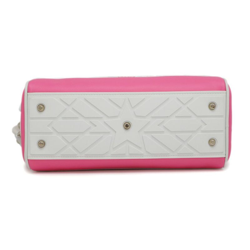 ディオール ハンドバッグ ヴァイブ VIBE スモール ボーリングバッグ レザー M6209OOBR 2wayショルダー セール品