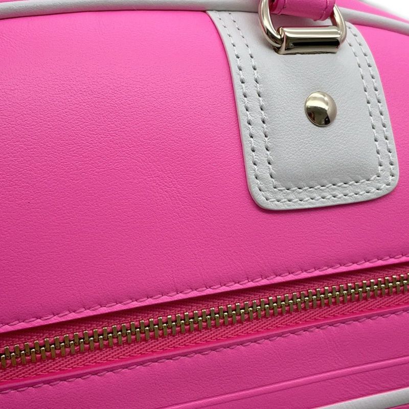 ディオール ハンドバッグ ヴァイブ VIBE スモール ボーリングバッグ レザー M6209OOBR 2wayショルダー セール品