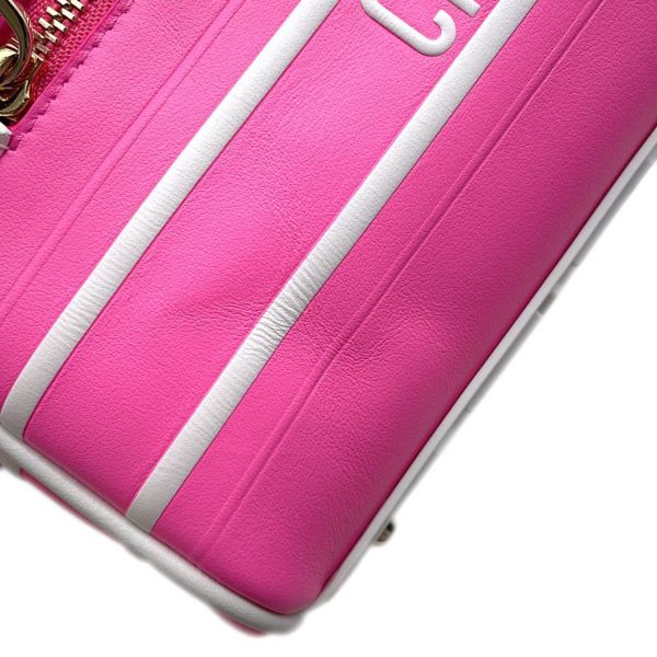 ディオール ハンドバッグ ヴァイブ VIBE スモール ボーリングバッグ レザー M6209OOBR 2wayショルダー セール品