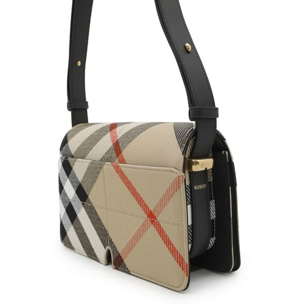 バーバリー ショルダーバッグ スニップバッグ キャンバス 8097379 BURBERRY バッグ