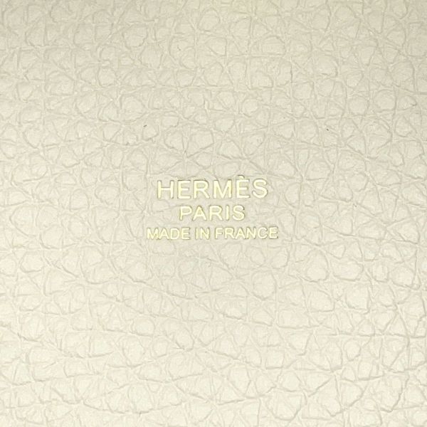 エルメス ハンドバッグ ピコタンロックPM ベトン/ゴールド金具 トリヨンクレマンス W刻印 HERMES トートバッグ