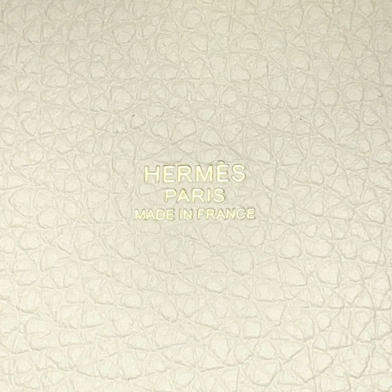 エルメス ハンドバッグ ピコタンロックPM ベトン/ゴールド金具 トリヨンクレマンス W刻印 HERMES トートバッグ