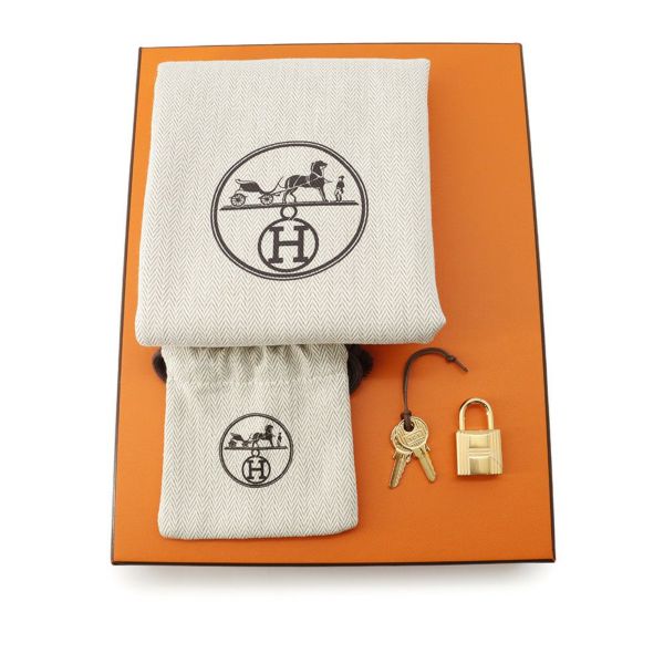 エルメス ハンドバッグ ピコタンロックPM ベトン/ゴールド金具 トリヨンクレマンス W刻印 HERMES トートバッグ
