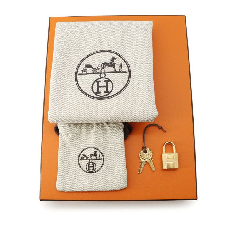 エルメス ハンドバッグ ピコタンロックPM ベトン/ゴールド金具 トリヨンクレマンス W刻印 HERMES トートバッグ